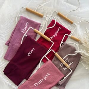 Ribbed jersey sleeve extenders