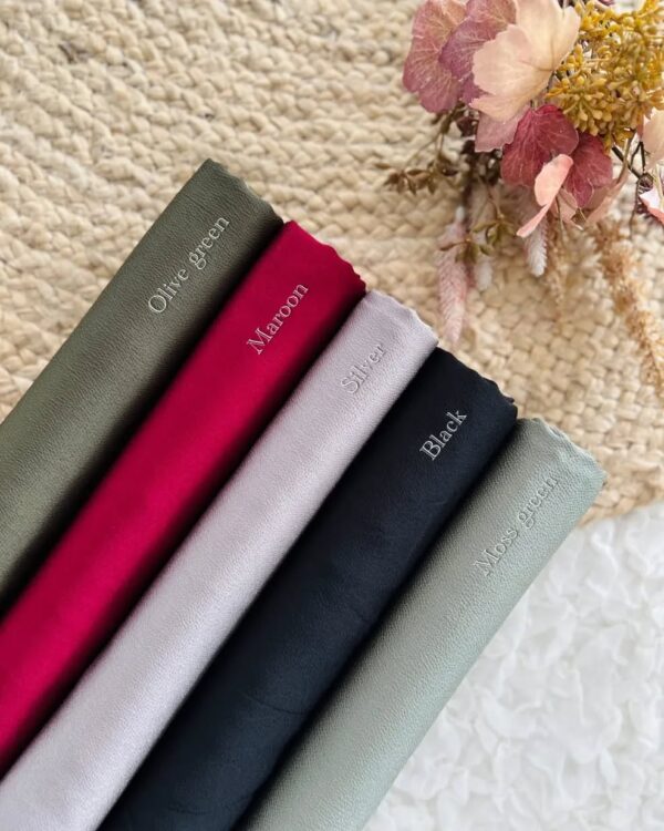 satin hijab