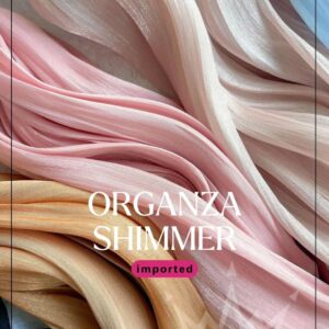 Organza shimmer hijab