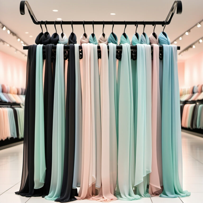 Elegant High-quality hijabs collection in chiffon fabric