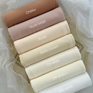 Imported Premium Malaysian heavy chiffon/ Georgette.